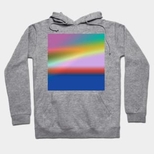 red blue green texture art Hoodie